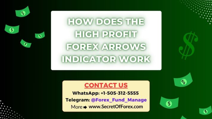How does the high profit forex arrow indicator work