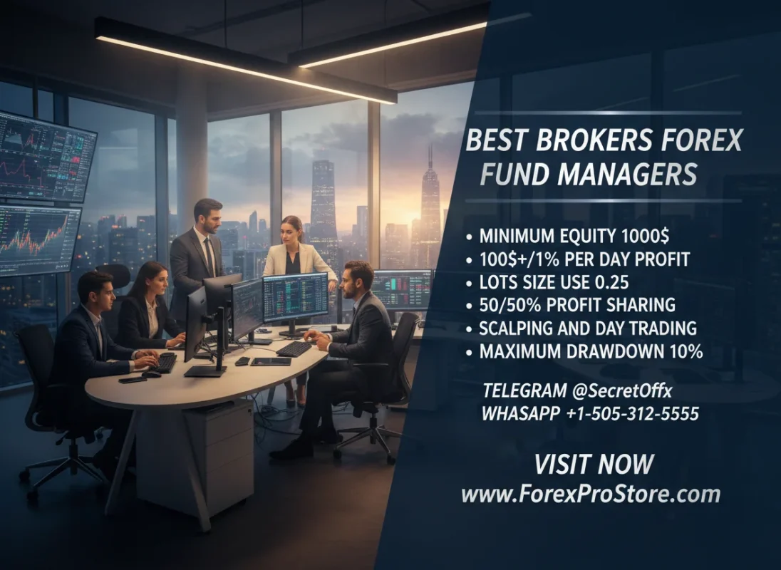 best brokers for forex fund managers
