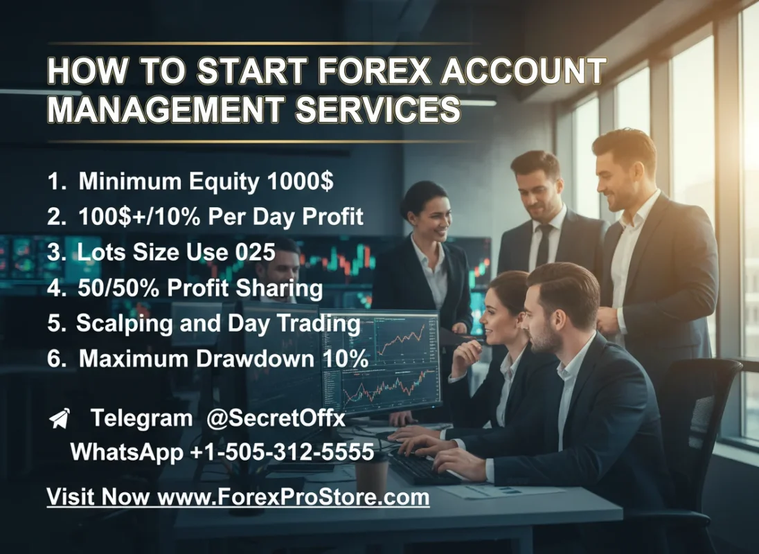 how to start forex account management services