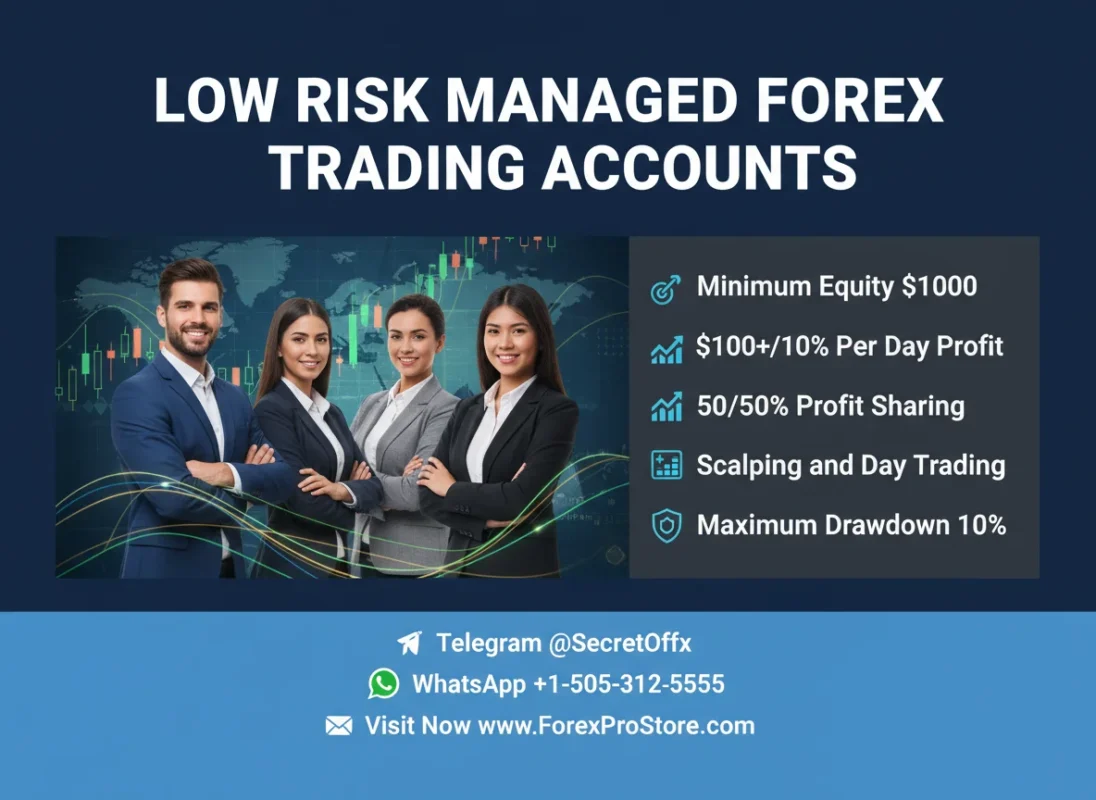 low risk managed forex trading accounts
