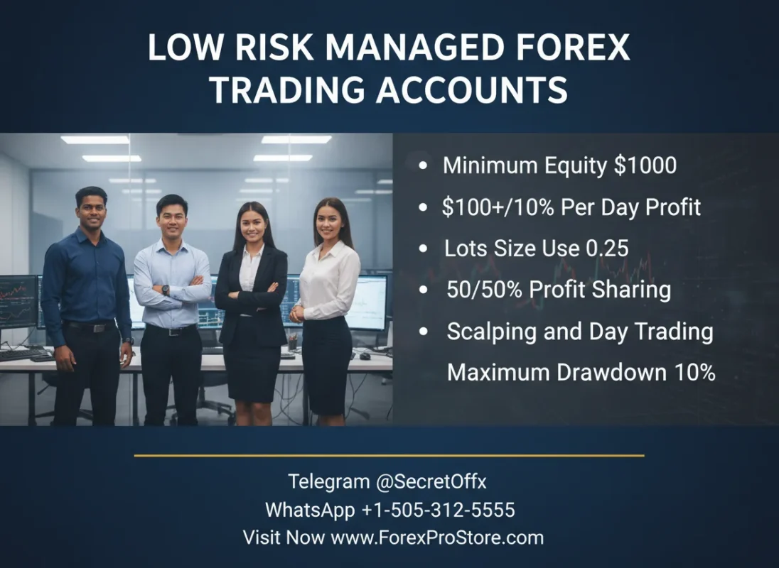 low risk managed forex trading accounts