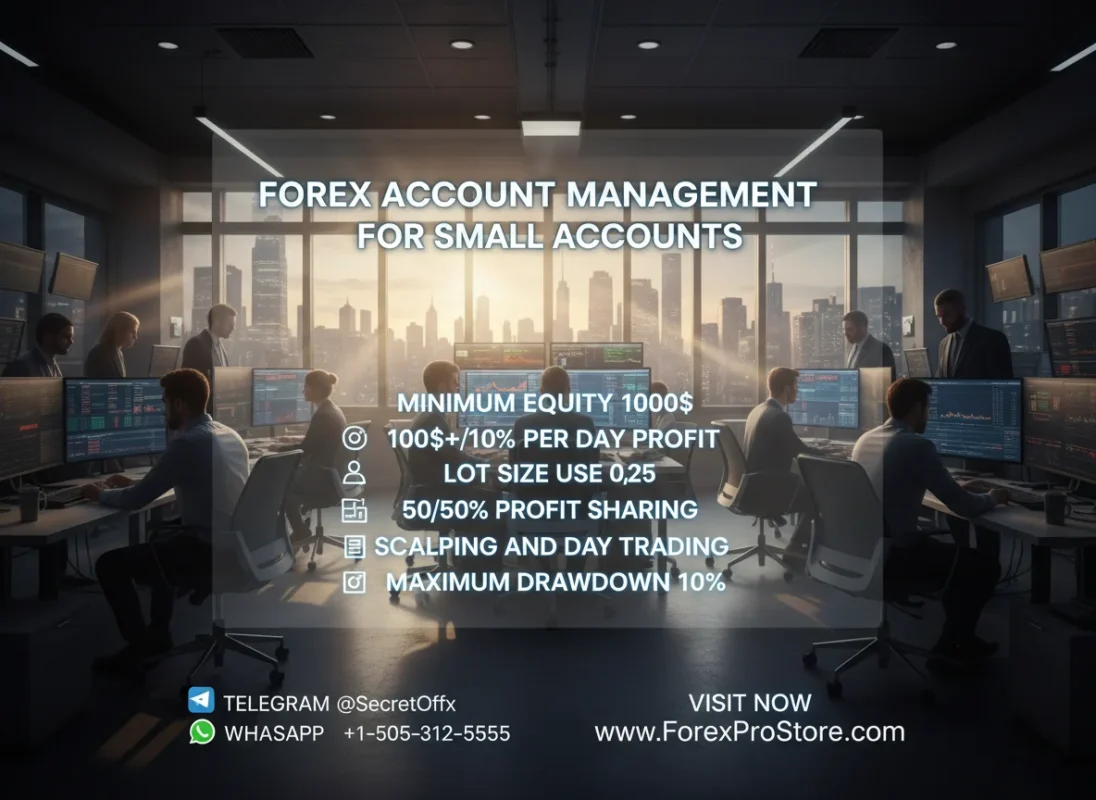 Forex account management for small accounts